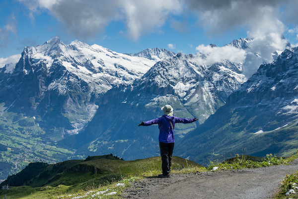 Overcoming altitude at high elevations, Switzerland