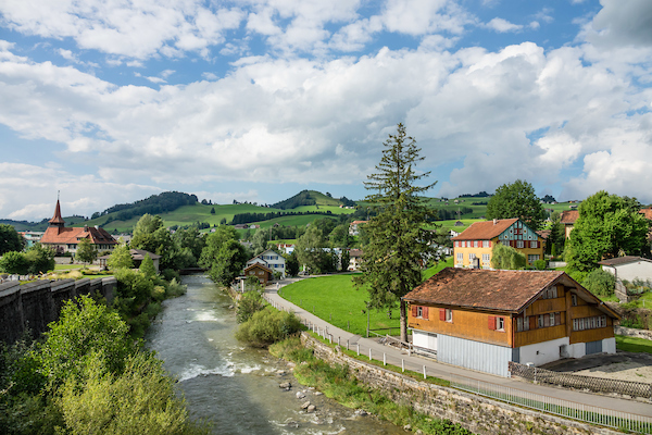 Appenzell village, Switzerland.
